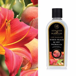 Ashleigh & Burwood: Lamp Fragrance - White Peach & Lily - 500ML