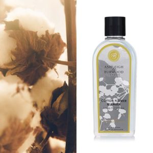 Ashleigh & Burwood: Lamp Fragrance – Cotton Flower & Amber – 500ML