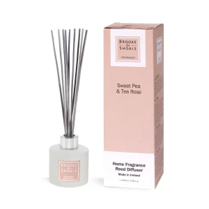 Brooke & Shoals Fragrance Reed Diffuser - Sweet Pea & Tea Rose