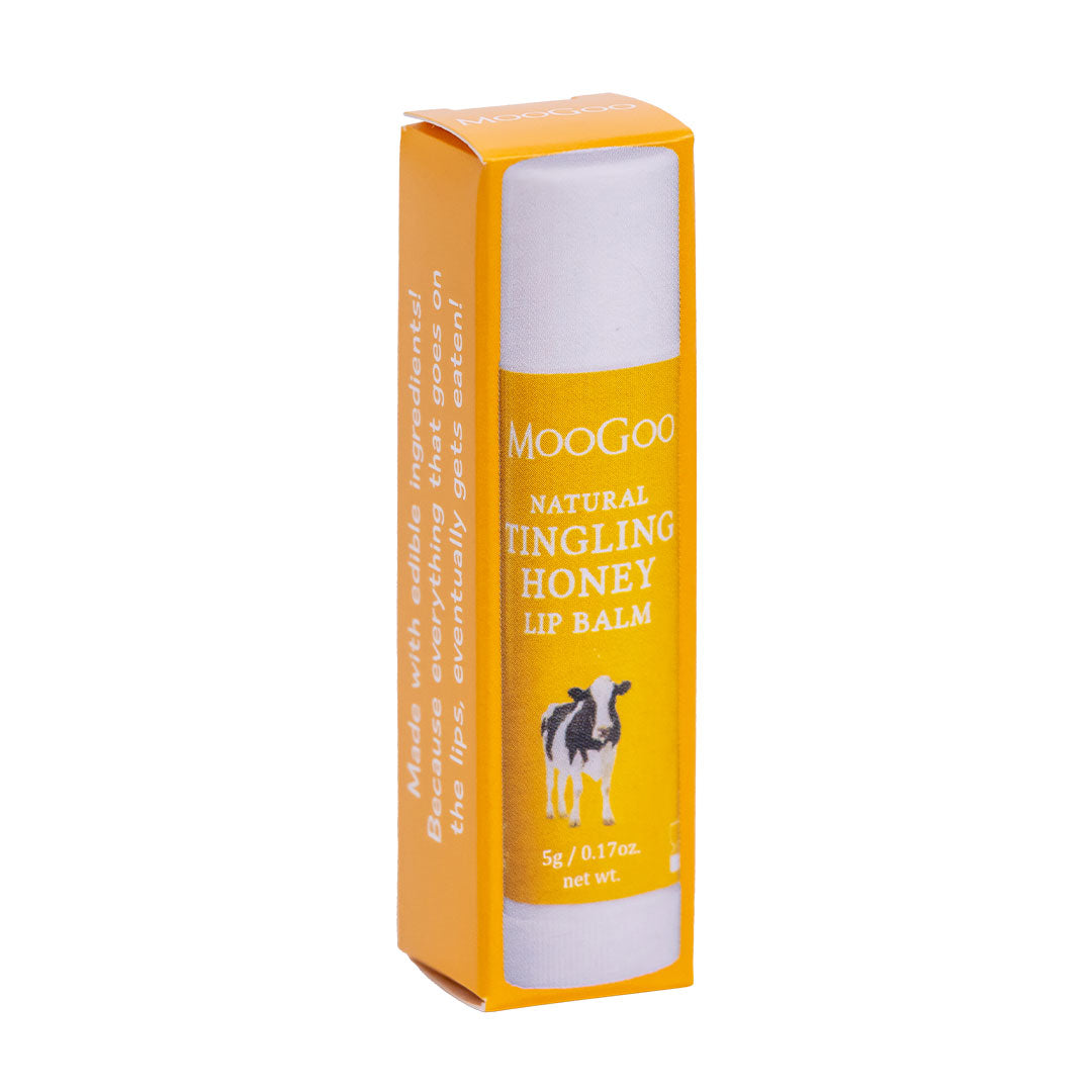 MooGoo Edible Lip Balm 5G – Tingling Honey