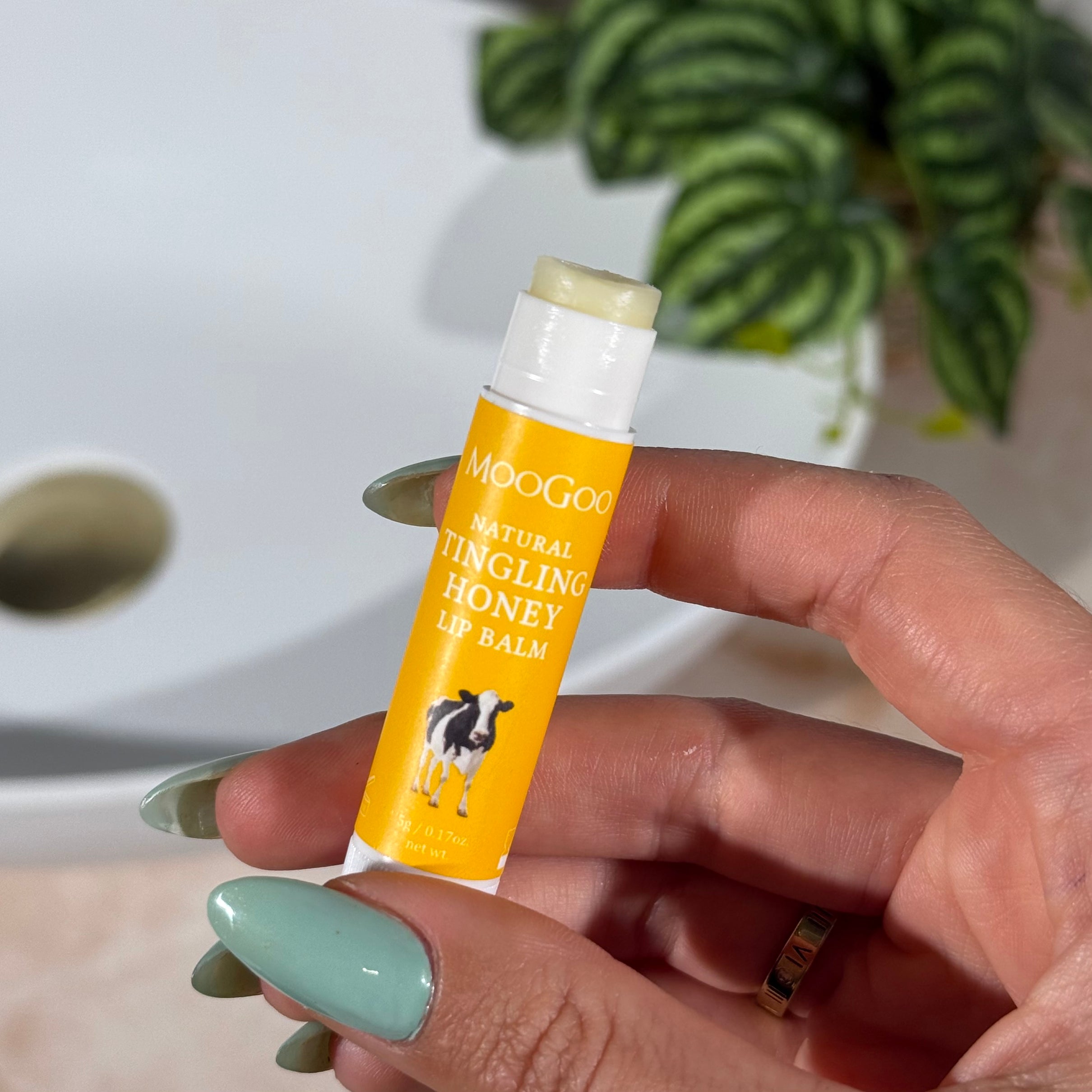 MooGoo Edible Lip Balm 5G – Tingling Honey - Image 4