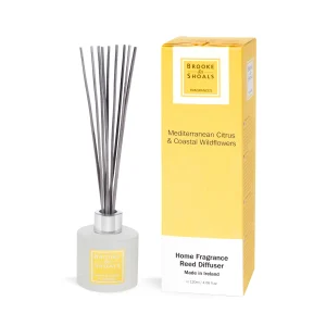 Brooke & Shoals Fragrance Reed Diffuser - Mediterranean Citrus & Coastal Wild Flowers