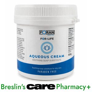 2 FOR 1! Foran Aqueous Cream 500G