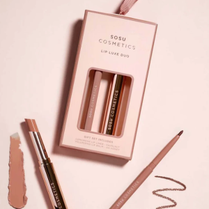 SOSU Cosmetics Lip Luxe Duo | Oh Honey
