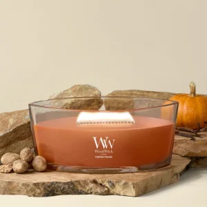 Pumpkin Praline WoodWick Ellipse Candle