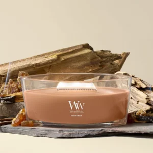 Radiant Amber WoodWick Ellipse Candle