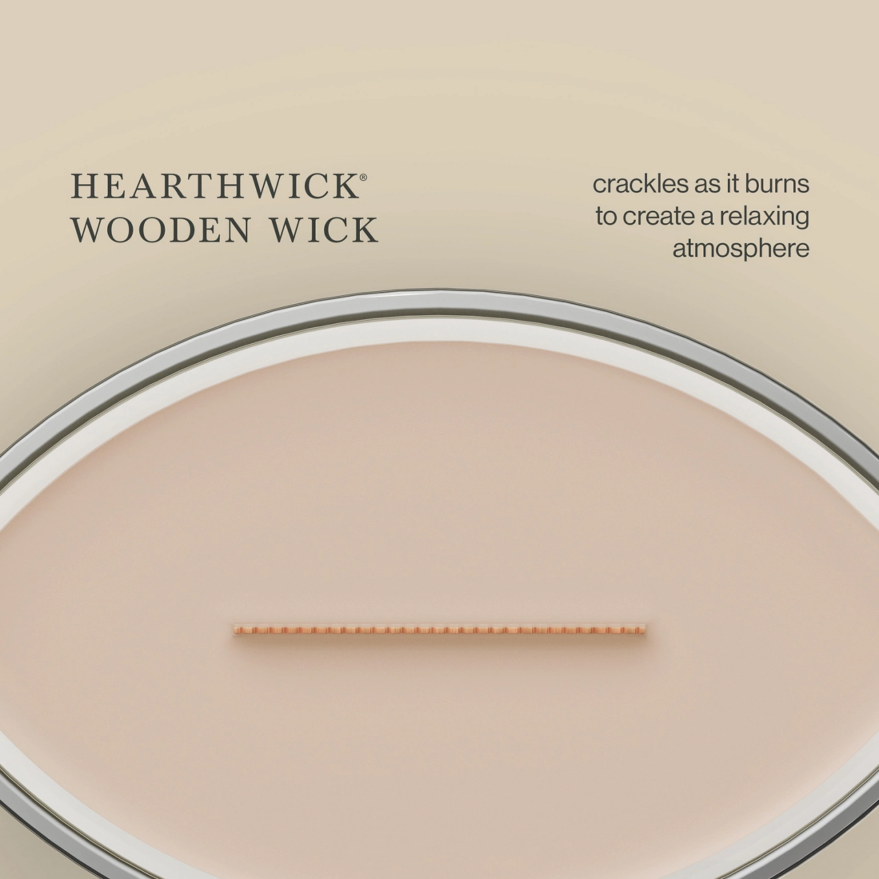 Crystal Ginger WoodWick Ellipse Candle - Image 3