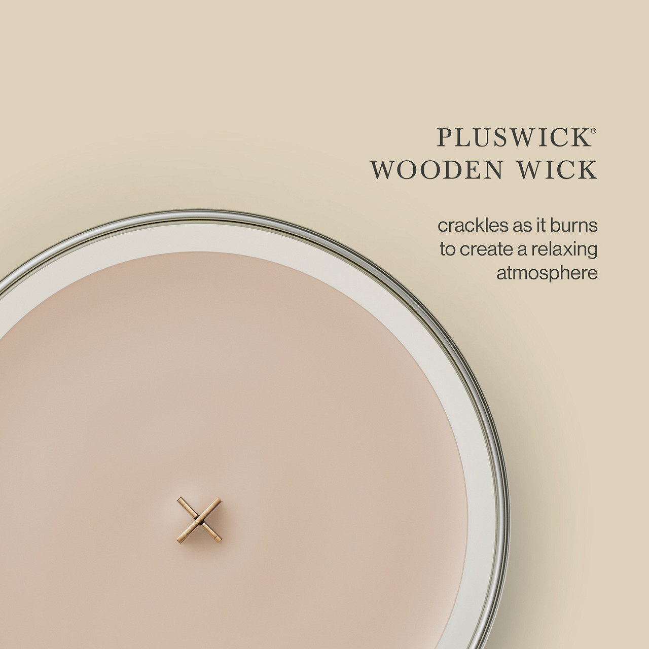 Crystal Ginger WoodWick Medium Hourglass Candle - Image 2